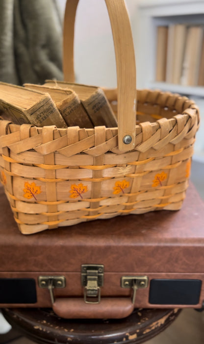 Fall Leaf Basket