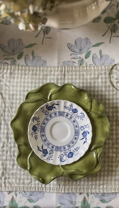 Blue and White Ironstone Dishes (each sold separately)