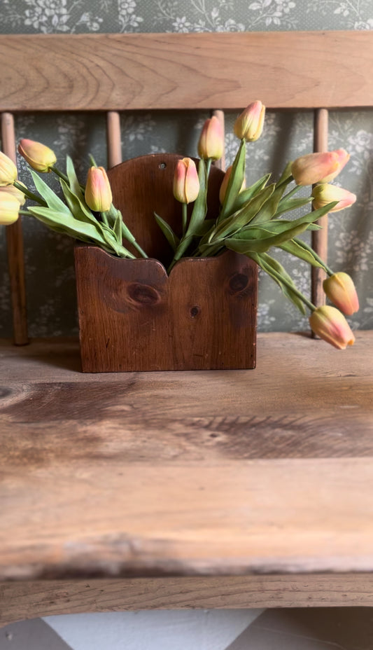 Wooden Hanging Storage Box