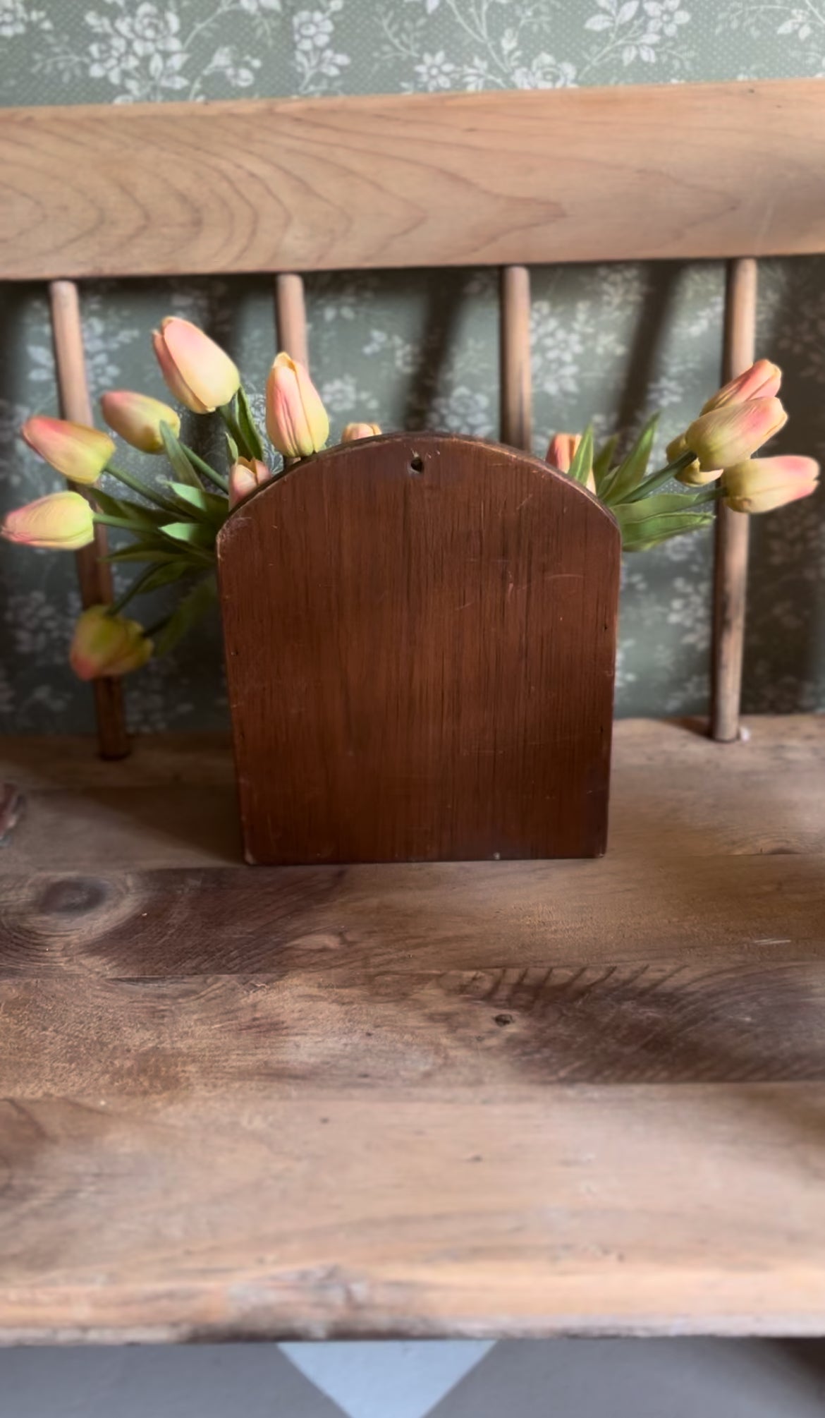 Wooden Hanging Storage Box