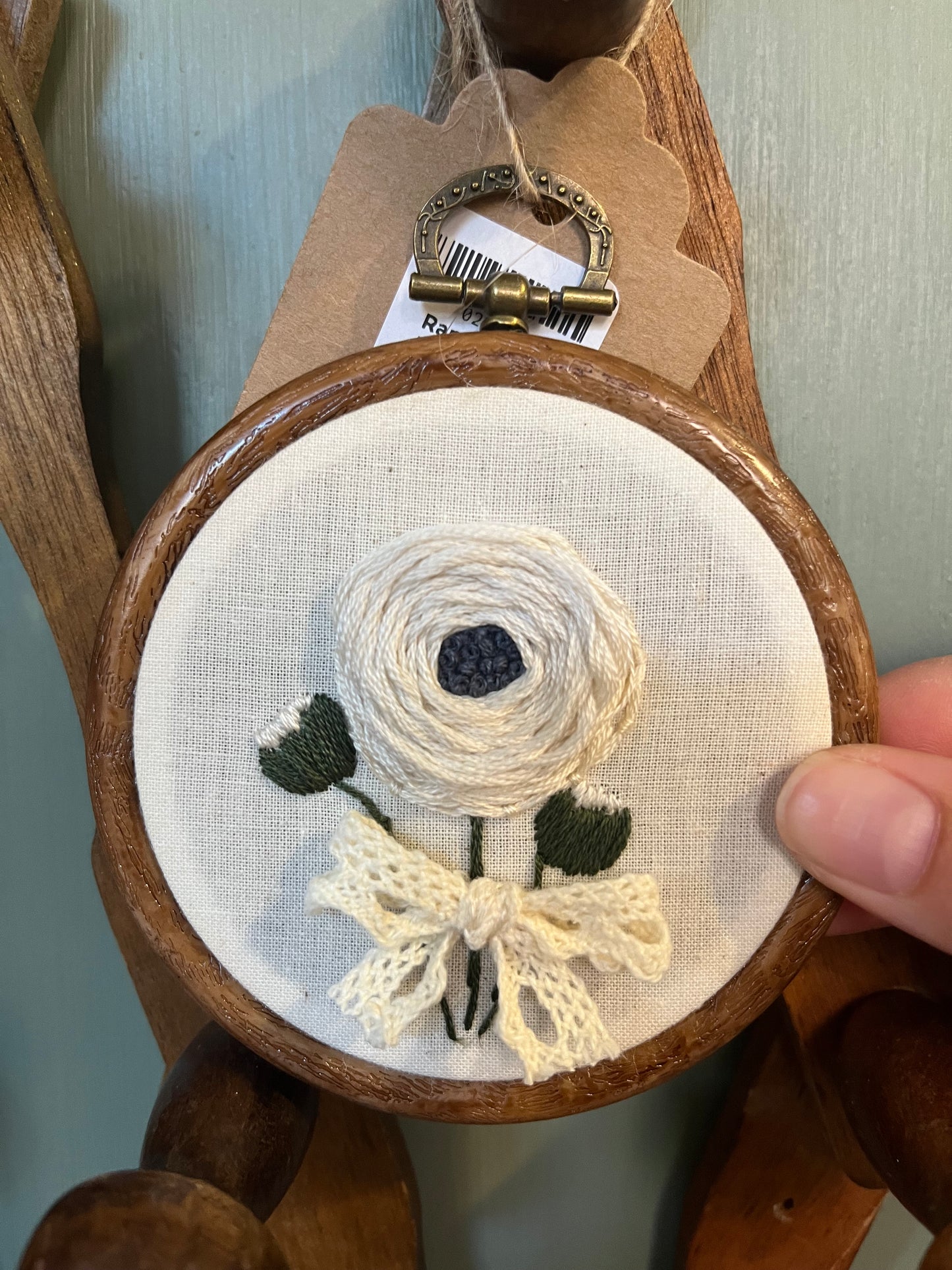 Ranunculus Embroidery