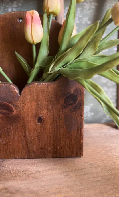 Wooden Hanging Storage Box