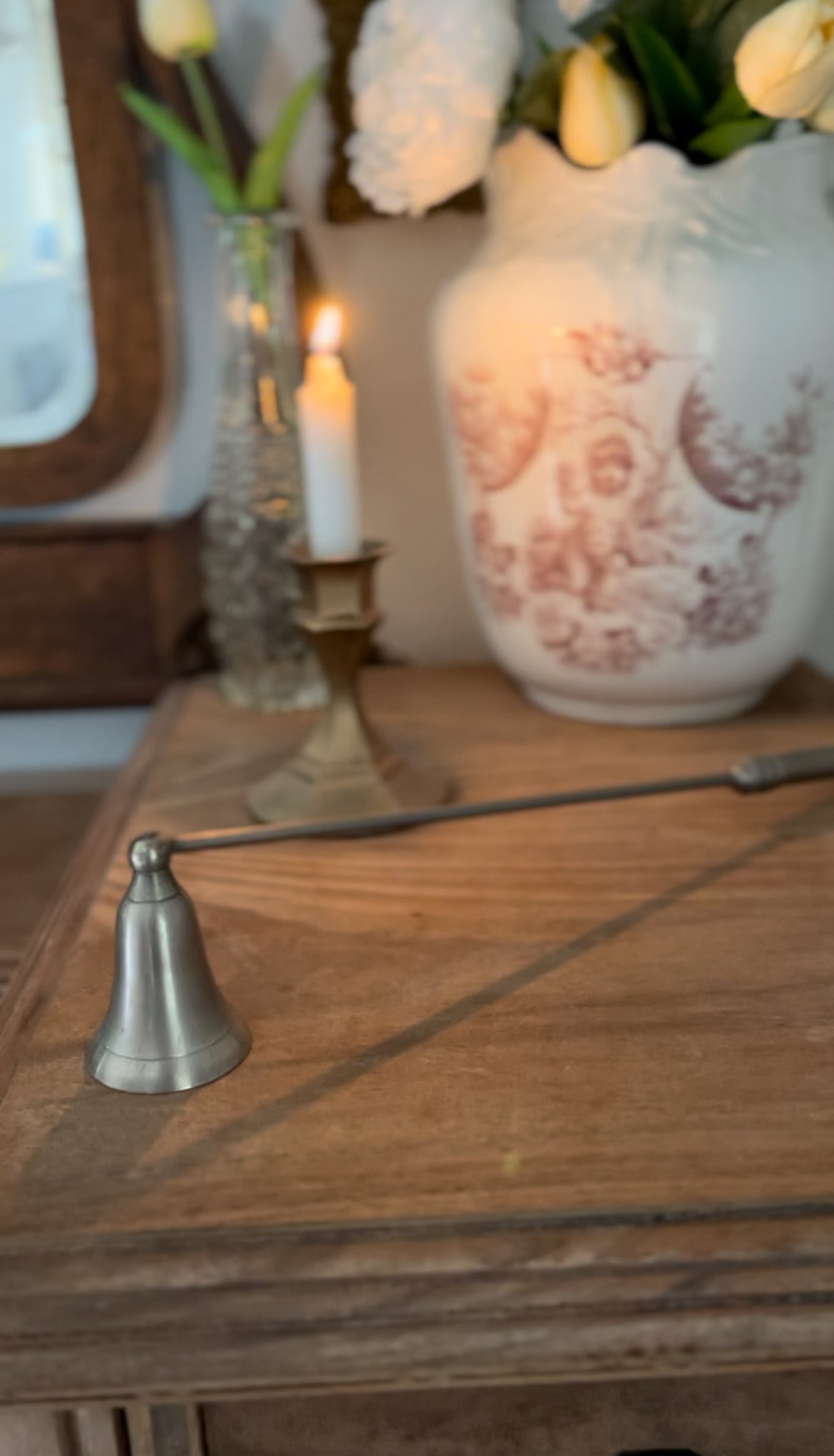 Silver Candle Snuffer