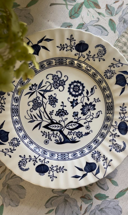 Blue and White Ironstone Dishes (each sold separately)