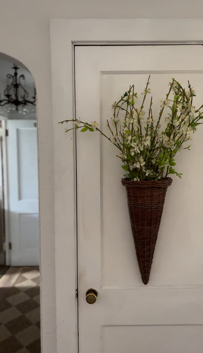 Wicker Hanging Basket