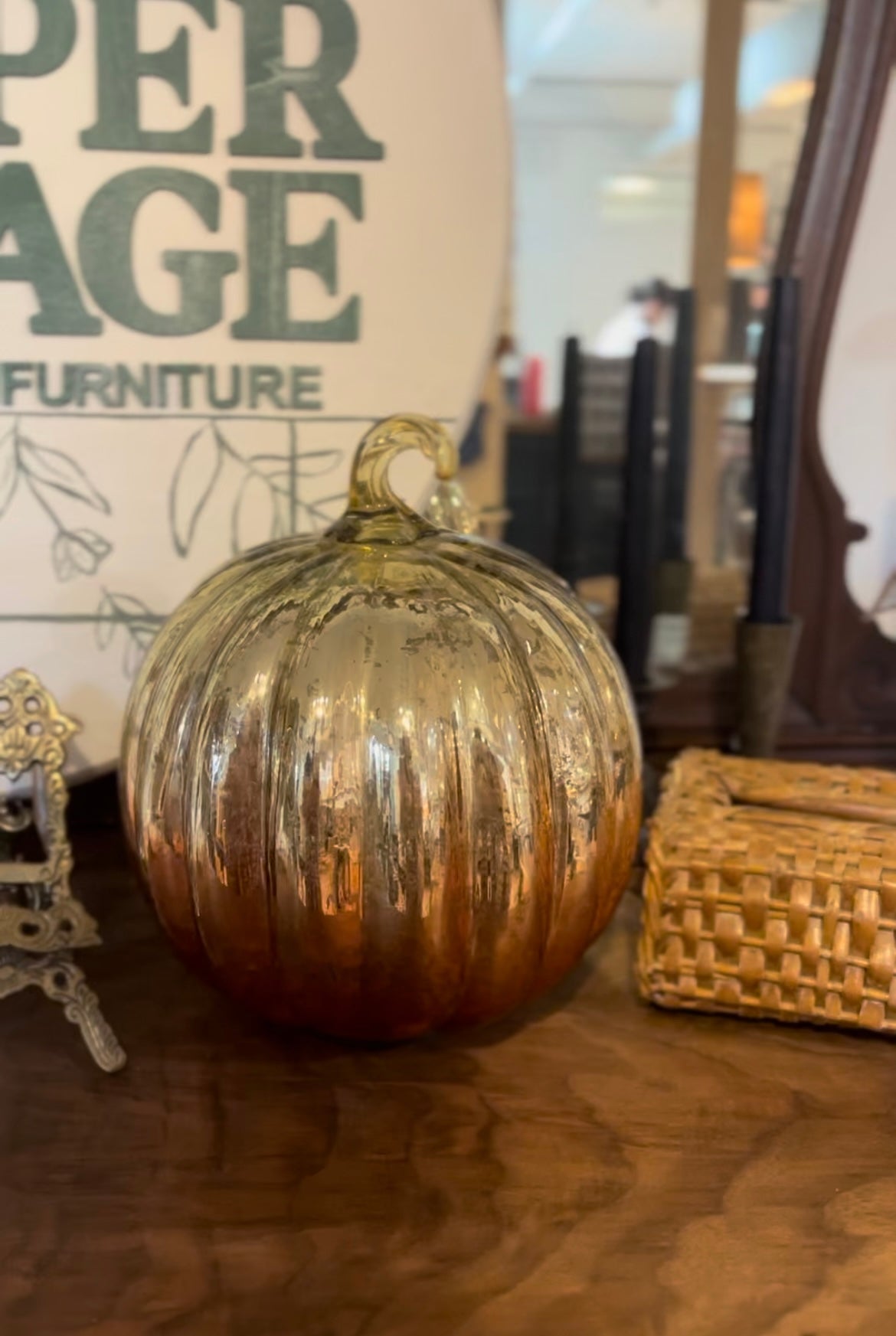 Glass Pumpkin