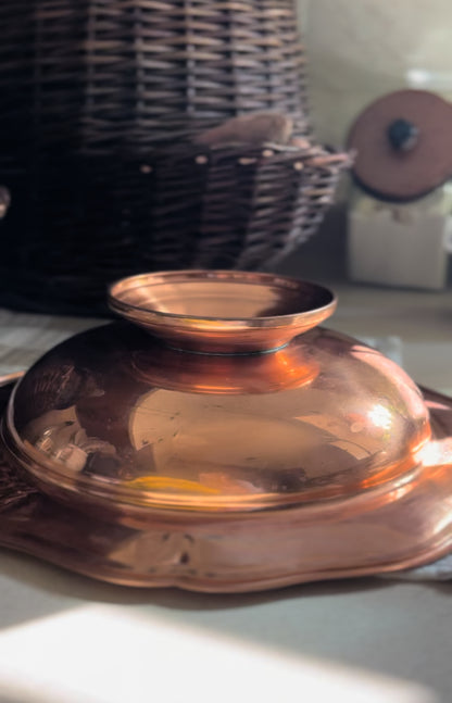 Copper Fruit Bowl