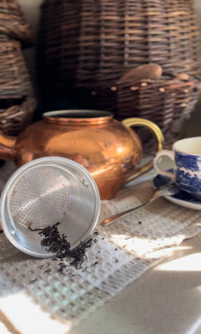 Copper Teapot With Tea Diffuser