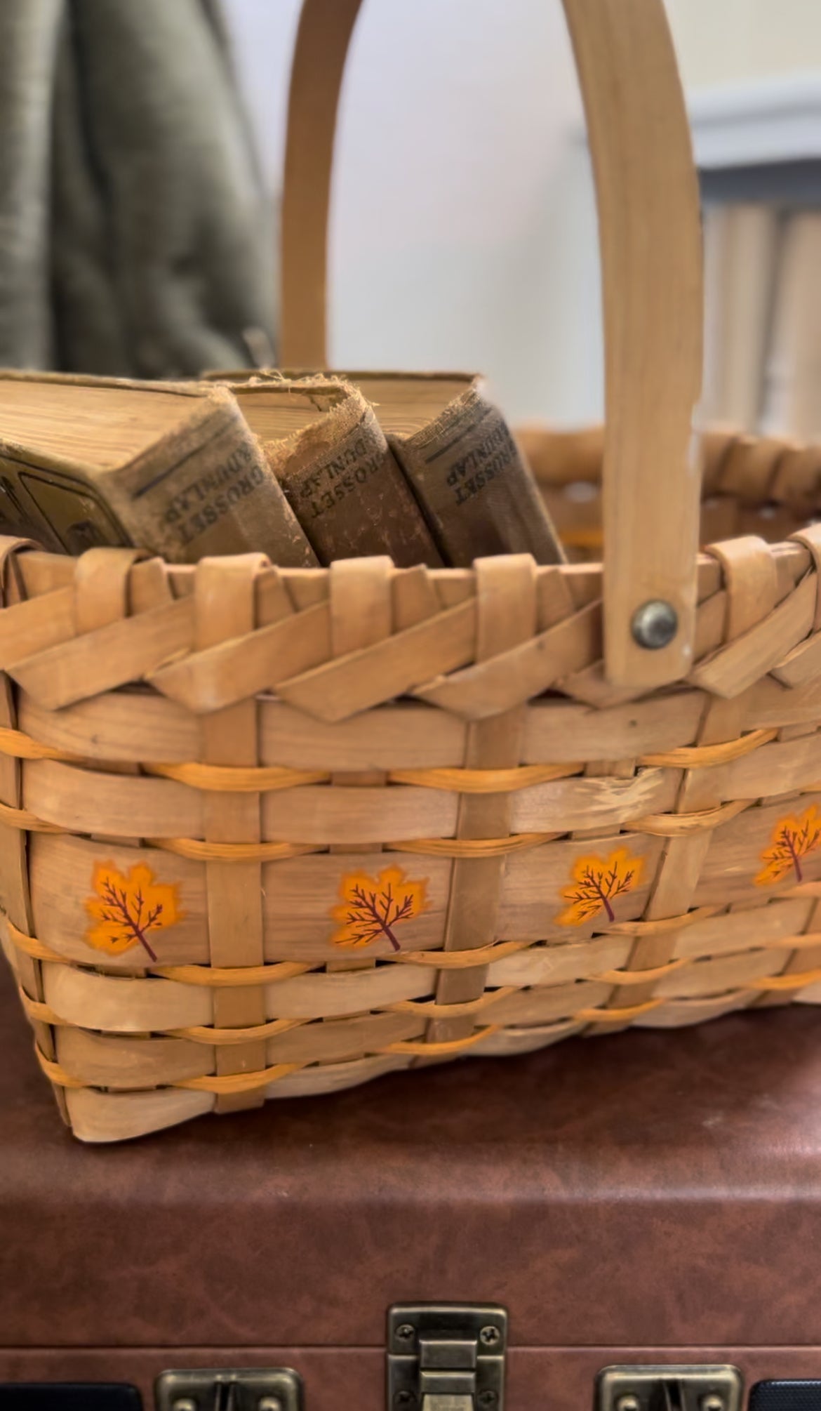 Fall Leaf Basket