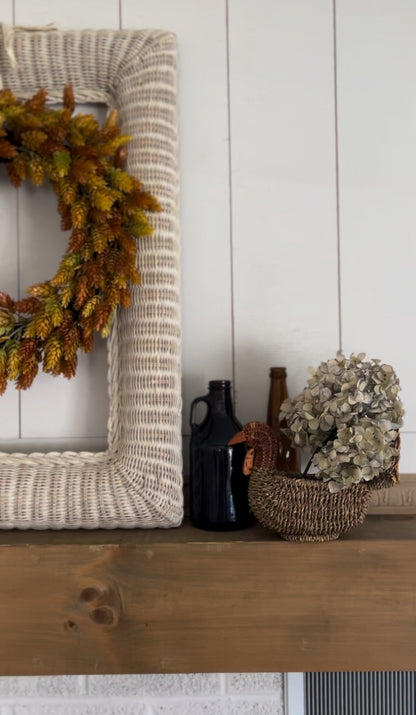 Two Toned Wicker Turkey Basket