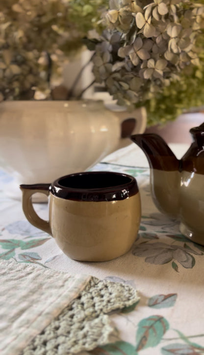 Brown Stoneware Mug