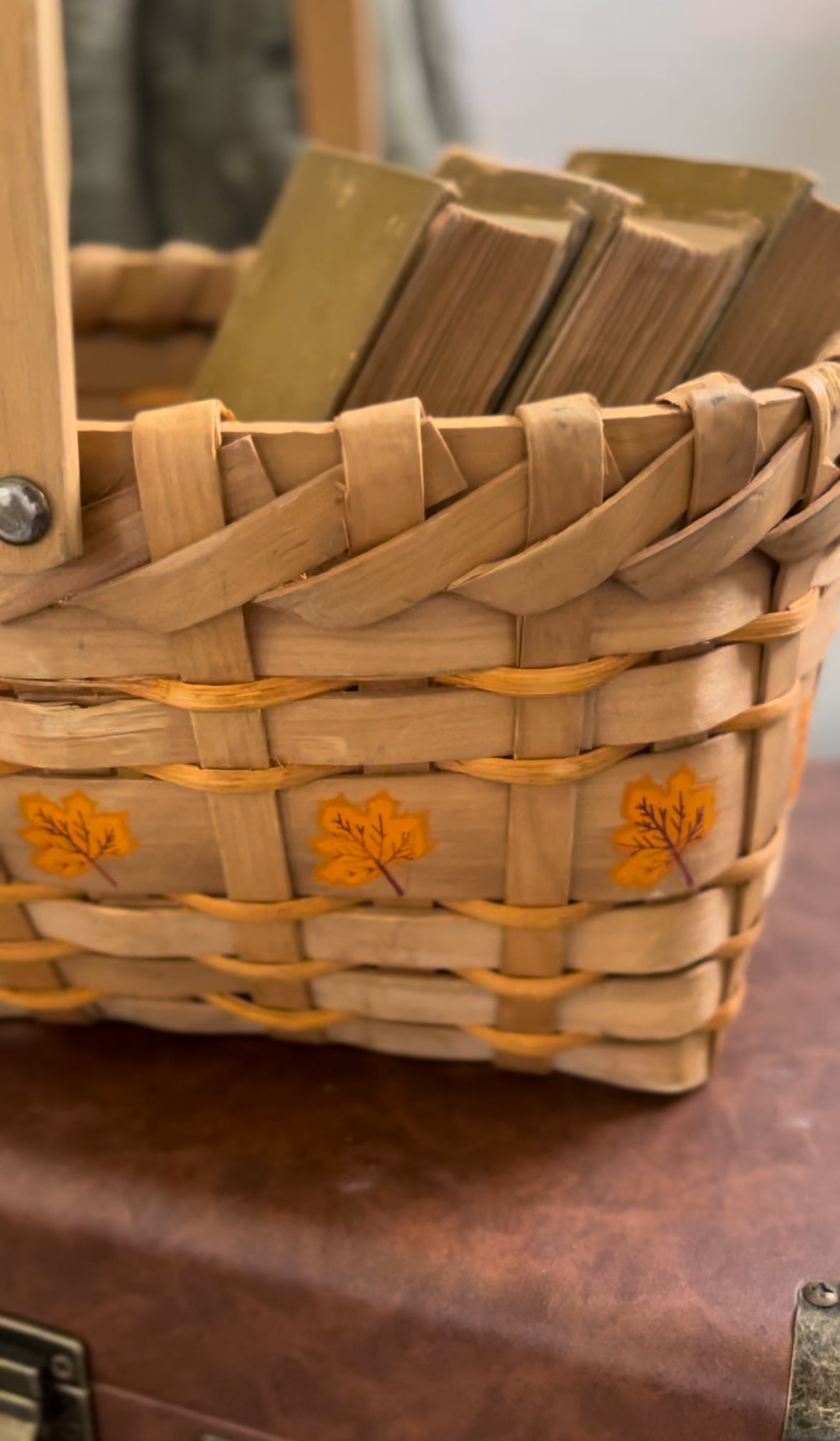 Fall Leaf Basket