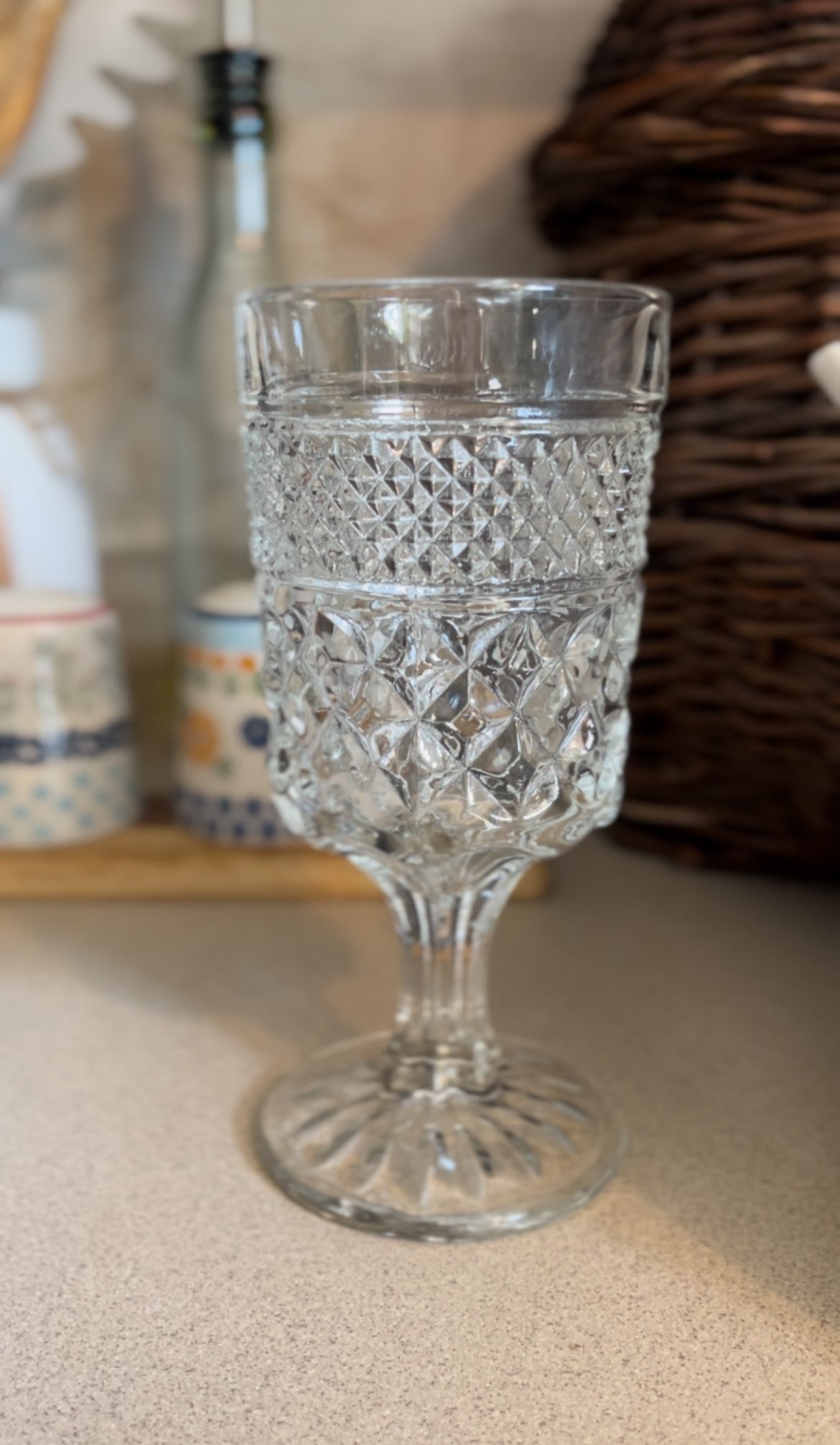 Vintage Wexford Glass Cup