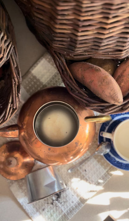 Copper Teapot With Tea Diffuser