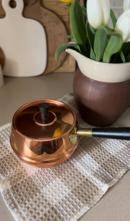 Small Vintage Copper Pot