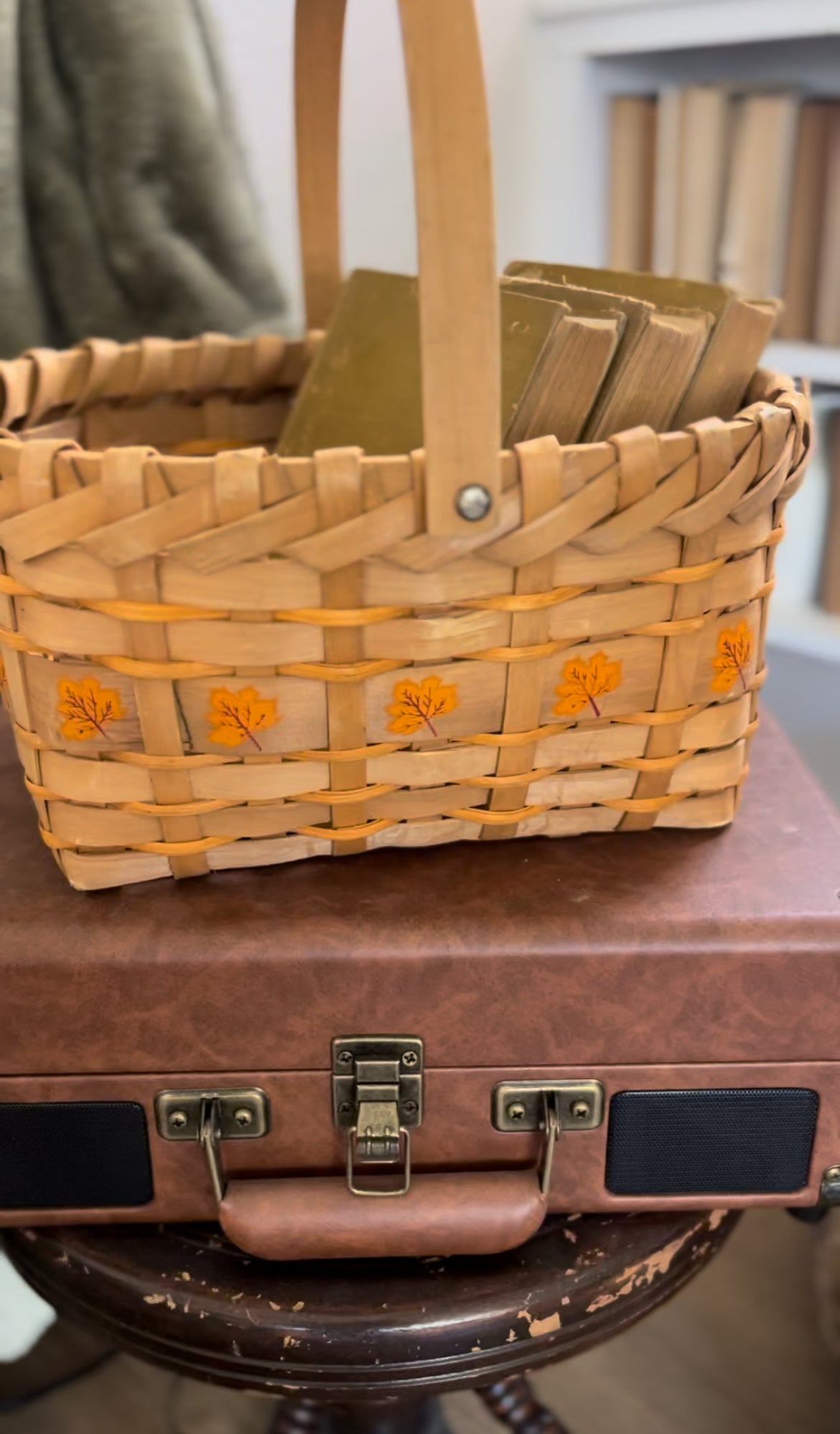 Fall Leaf Basket