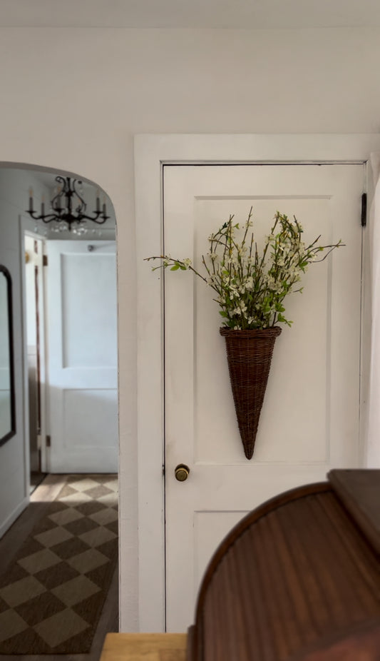 Wicker Hanging Basket