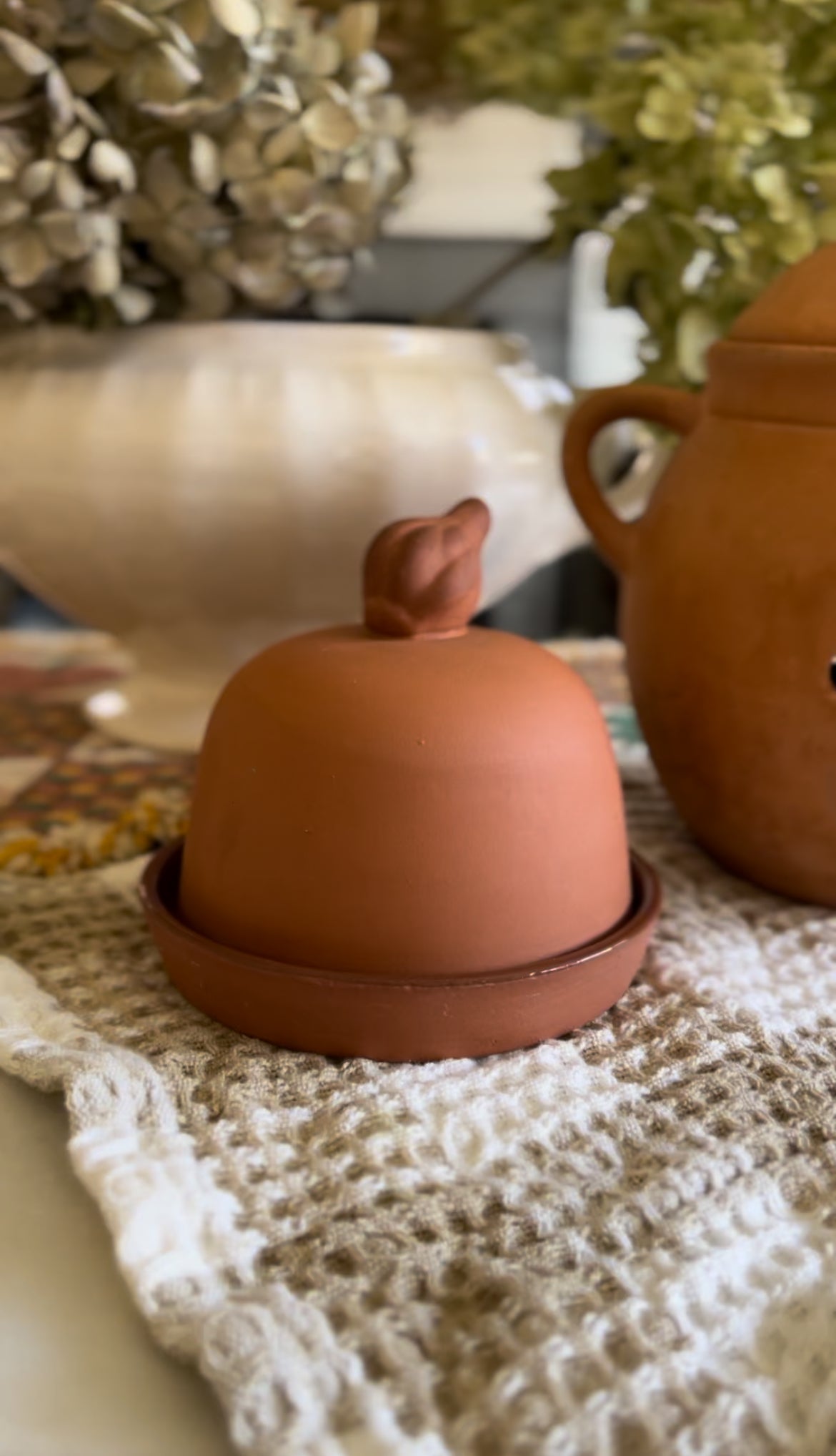 Terra Cotta Garlic Keeper (two options)