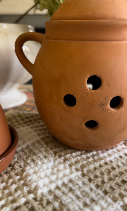 Terra Cotta Garlic Keeper (two options)