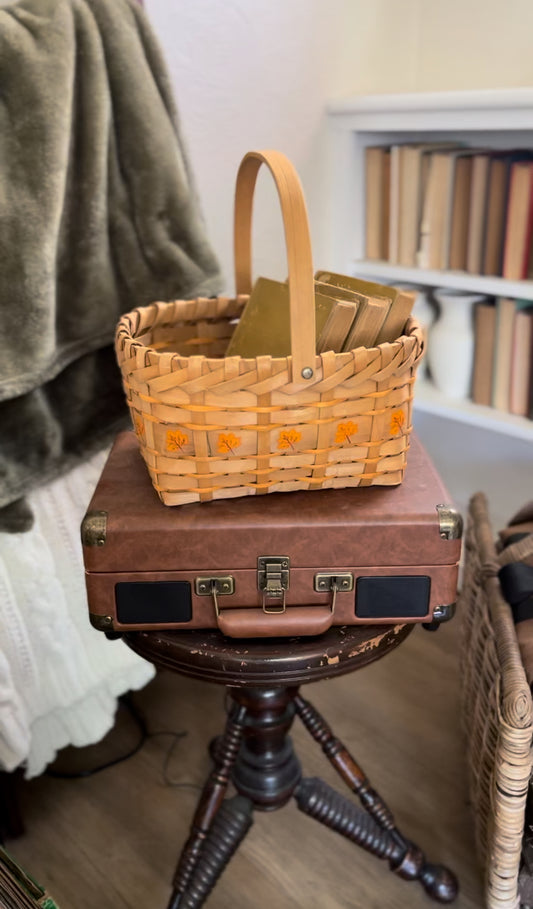 Fall Leaf Basket