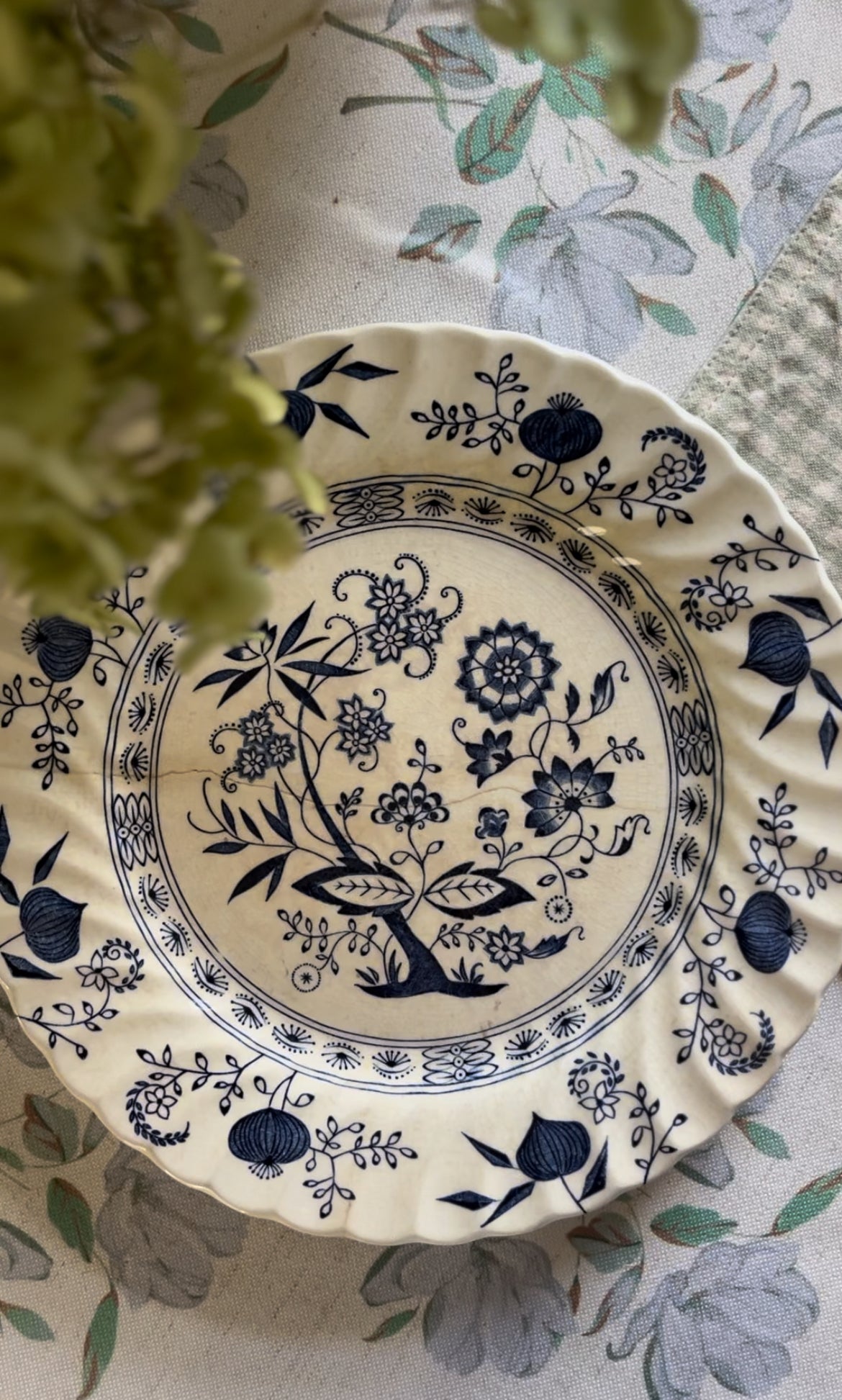 Blue and White Ironstone Dishes (each sold separately)