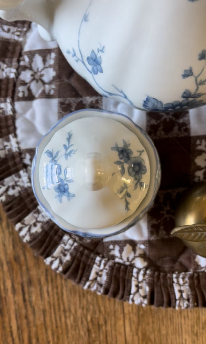 Blue and White Mitterteich Bavarian Tea Set (each sold separately)