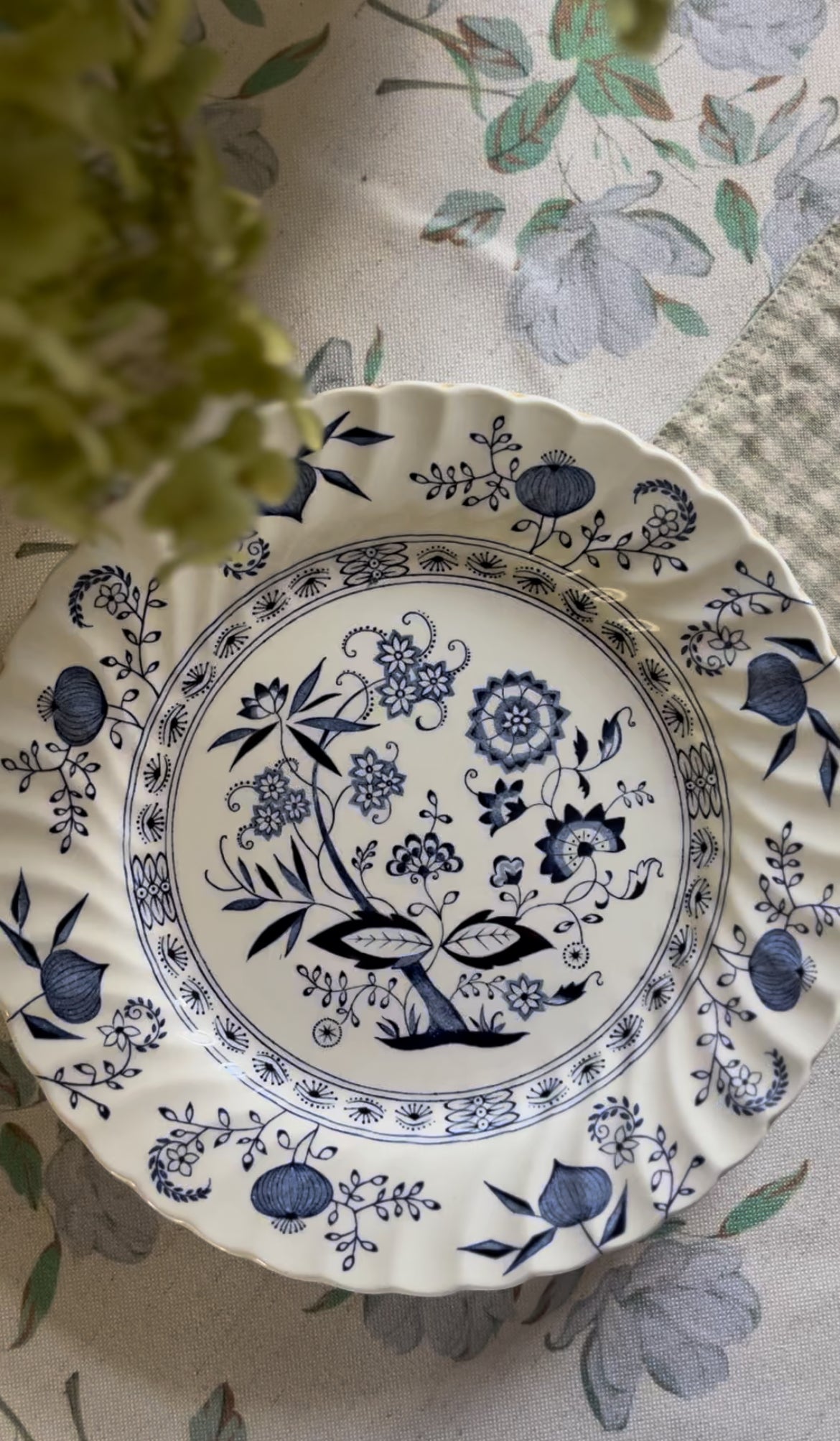 Blue and White Ironstone Dishes (each sold separately)