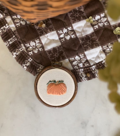 Pumpkin Embroidery (multiple options)