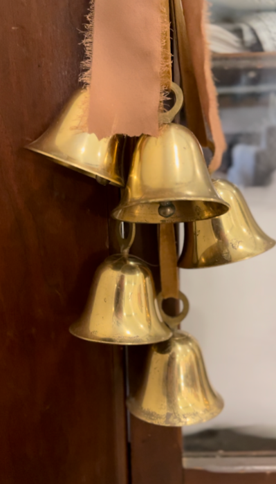 Vintage Brass Christmas Bells