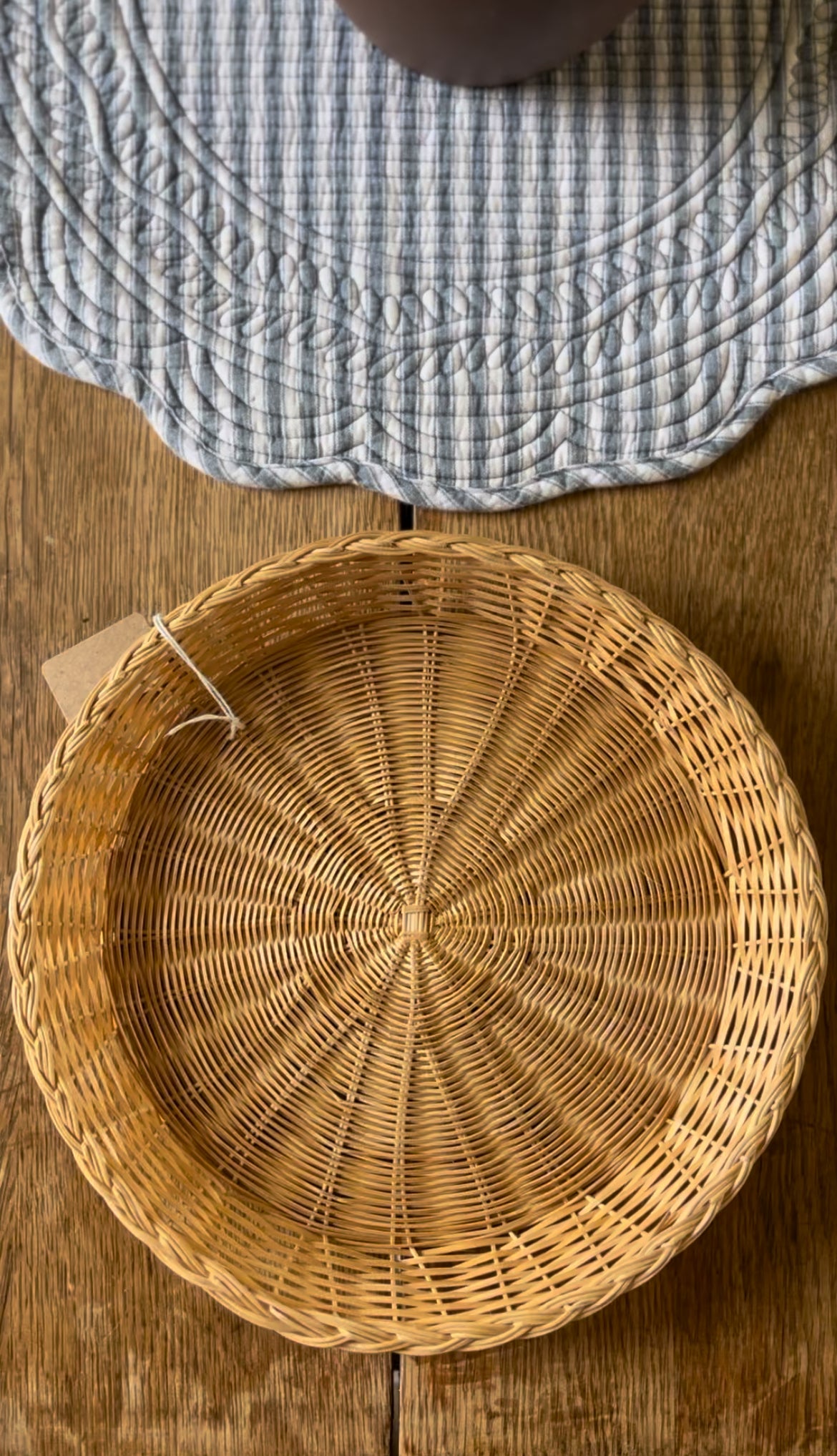 Wicker Chargers (2 available)