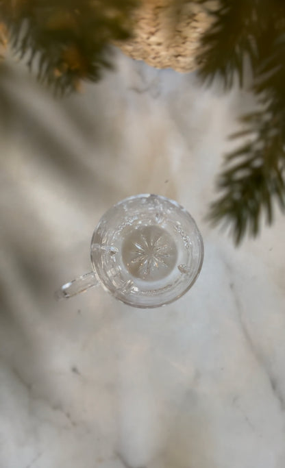 Cut Crystal Christmas Tree Mug