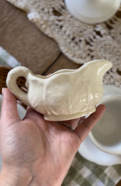 Ceramic Cabbage Creamer