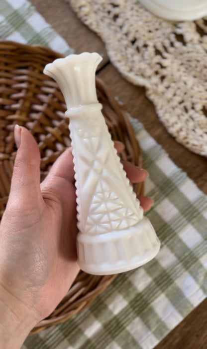 Milk Glass Vase (Assorted Options)