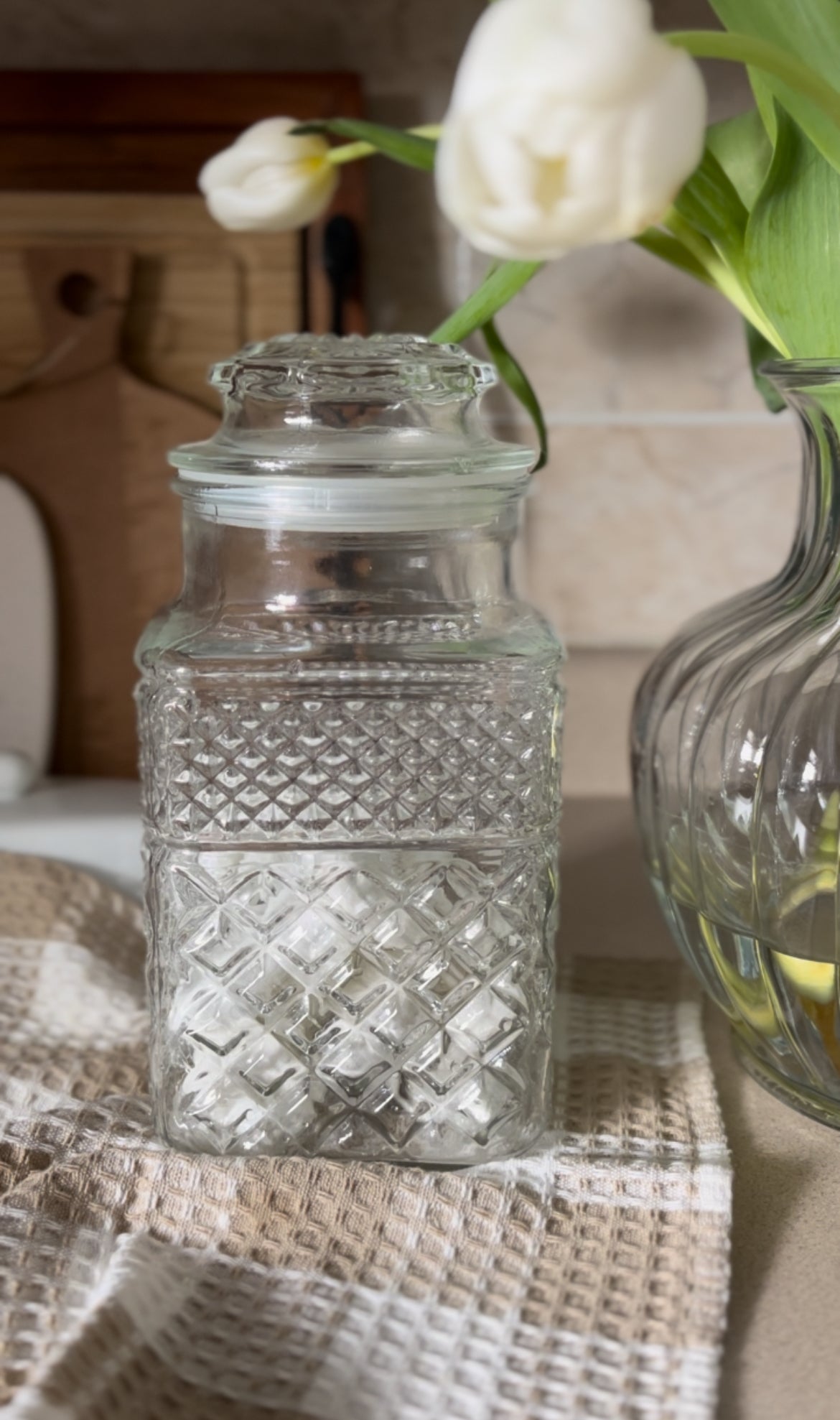 Wexford Glass Jar (1 left)