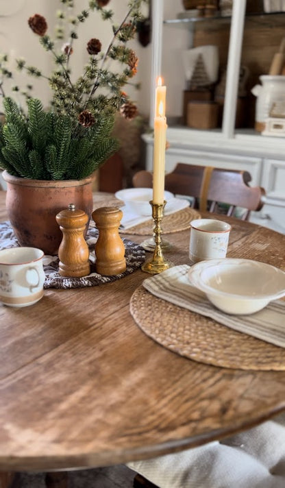 Wooden Salt & Pepper Shakers